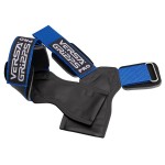 Versa Gripps Pro, Made in the USA, Wrist Straps for Weightlifting Alternative, the Best Training Accessory, Blue Pacific/Black, XS