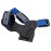 Versa Gripps Pro, Made in the USA, Wrist Straps for Weightlifting Alternative, the Best Training Accessory, Blue Pacific/Black, XS