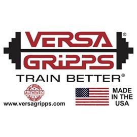 Versa Gripps Pro, Made in the USA, Wrist Straps for Weightlifting Alternative, the Best Training Accessory, Blue Pacific/Black, XS