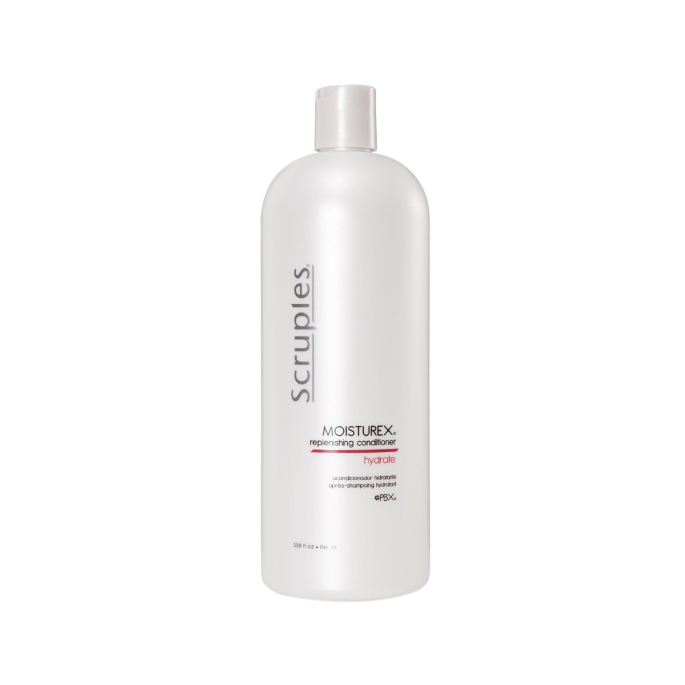 Scruples MoistureX Replenishing Conditioner for Damaged Hair - Penetrates Deep to Restore Moisture & Nourish Hair - Hair Conditioner for Dry Hair (33.8 oz) Scruples MoistureX Replenishing Conditioner for Damaged Hair - Penetrates Deep to Restore Moisture & Nourish Hair - Hair Conditioner for Dry Hair (33.8 oz)