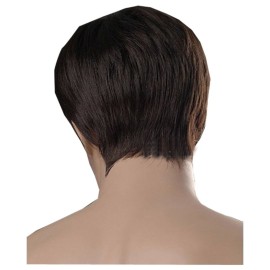 KOLIGHT European USA Men Wigs Brown Wigs Short Hair Wig Cosplay