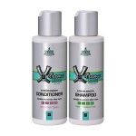 Forever Smooth - X-treme Shampoo and Conditioner - 3.4oz travel size - For fine hair.
