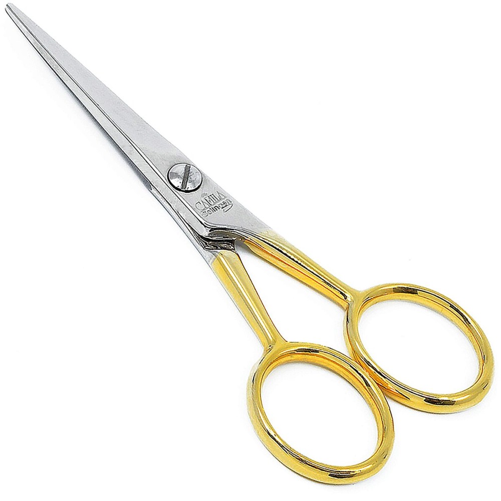 Camila Solingen CS45 Hair Scissors Professional 4.5 Very Sharp Grooming Scissors. Razor Edge Barber Hair Cutting Scissor. Stainless Steel Hair Cutting Shears for Salon. Made of in Solingen, Germany