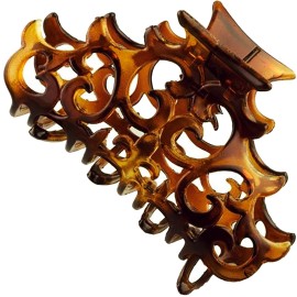 Camila Paris NV106 French Hair Clip for Women, Girls Hair Claw Clips Jaw Fashion Durable and Styling Hair Accessories for Women, Strong Hold No Slip Grip, Made in France