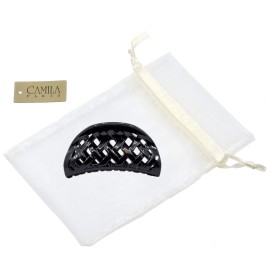 Camila Paris CP1808 French Hair Clip for Women Thick Hair for Long Curly Wavy Hair, Girls Hair Claw Clips Jaw, Durable Styling Big Claw Clip for Thick Hair, Strong Hold No Slip Grip, Made in France Camila Paris CP1808 French Hair Clip for Women Thick Hair for Long Curly Wavy Hair, Girls Hair Claw Clips Jaw, Durable Styling Big Claw Clip for Thick Hair, Strong Hold No Slip Grip, Made in France