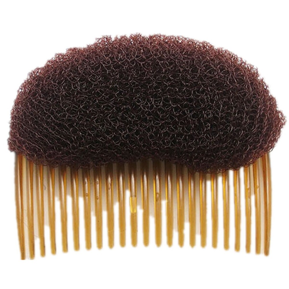 AnHua1PC BUMP IT UP Volume Inserts Do Beehive hair styler Insert Tool Hair Comb (Brown) AnHua1PC BUMP IT UP Volume Inserts Do Beehive hair styler Insert Tool Hair Comb (Brown)