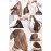 AnHua1PC BUMP IT UP Volume Inserts Do Beehive hair styler Insert Tool Hair Comb (Brown)