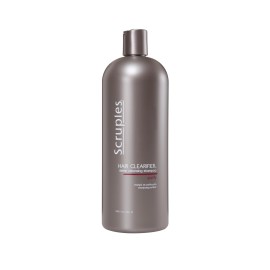 Scruples Hair Clearifier Shampoo - Professional Grade Deep Cleansing Shampoo - Clarifying Agents Remove Metals, Minerals and Chlorine - Detox and Vitality Boosting for All Hair Types (33.8 oz)