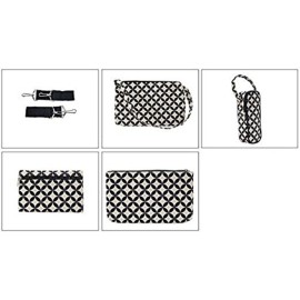 SoHo Grand Central Station Diaper Bag 7Pc, Stars