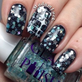 PUEEN Nail Art Stamp Collection Set 24B - STAMPING BUFFET - NEW INVENTION Set of 24 All You Can Stamp Full Size Stamping Image Plates Manicure DIY (Infinite Images With Your Creativity) Now with