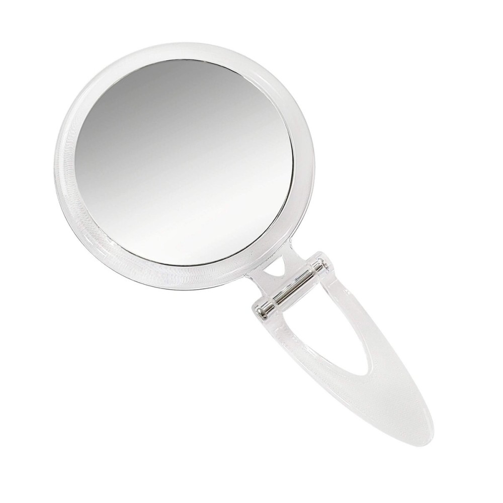 Rucci Normal View Acrylic Round Foldable Stand Mirror, 10X Rucci Normal View Acrylic Round Foldable Stand Mirror, 10X