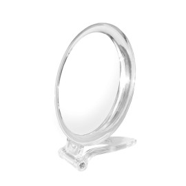 Rucci Normal View Acrylic Round Foldable Stand Mirror, 10X Rucci Normal View Acrylic Round Foldable Stand Mirror, 10X