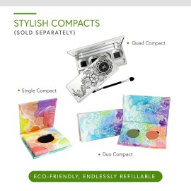 Honeybee Gardens Pressed Powder Eye Shadow Single Refill, Antique, Matte Pale Cream Bisque, Long-Wearing, Creaseproof Mineral Color With Botanicals, 1.2g Honeybee Gardens Pressed Powder Eye Shadow Single Refill, Antique, Matte Pale Cream Bisque, Long-Wearing, Creaseproof Mineral Color With Botanicals, 1.2g