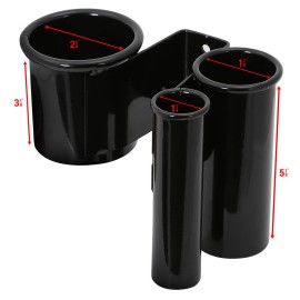 Saloniture Wall Mount Hair Iron and Blow Dryer Holder - Salon Appliance Rack