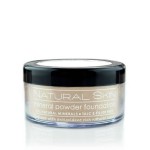 MODE Natural Skin Mineral Powder Foundation Light Warm - Shade 214 - Breathable Full Coverage Loose Makeup, Smooth Flawless Matte Finish, Nourishing Cocoa Skincare