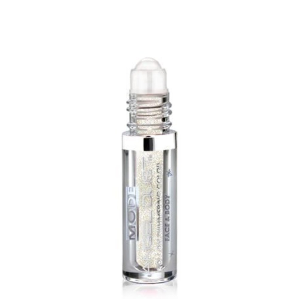 MODE Angel Dust Roll On Shimmering Eyeshadow Color TWILIGHT Luxurious Sparkling Gold Pearl, Natural Skincare Loose Mineral Powder Pigments, Spill Proof Bottle, Cruelty Free, Vegan, Made in USA