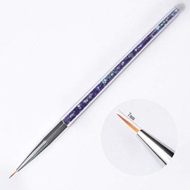 BNP 3Pcs/set Nail Art Line Brush Glitters Acrylic Ultra-thin Liner Drawing Painting Pen Flower Stripes Nail Art Manicure Tools