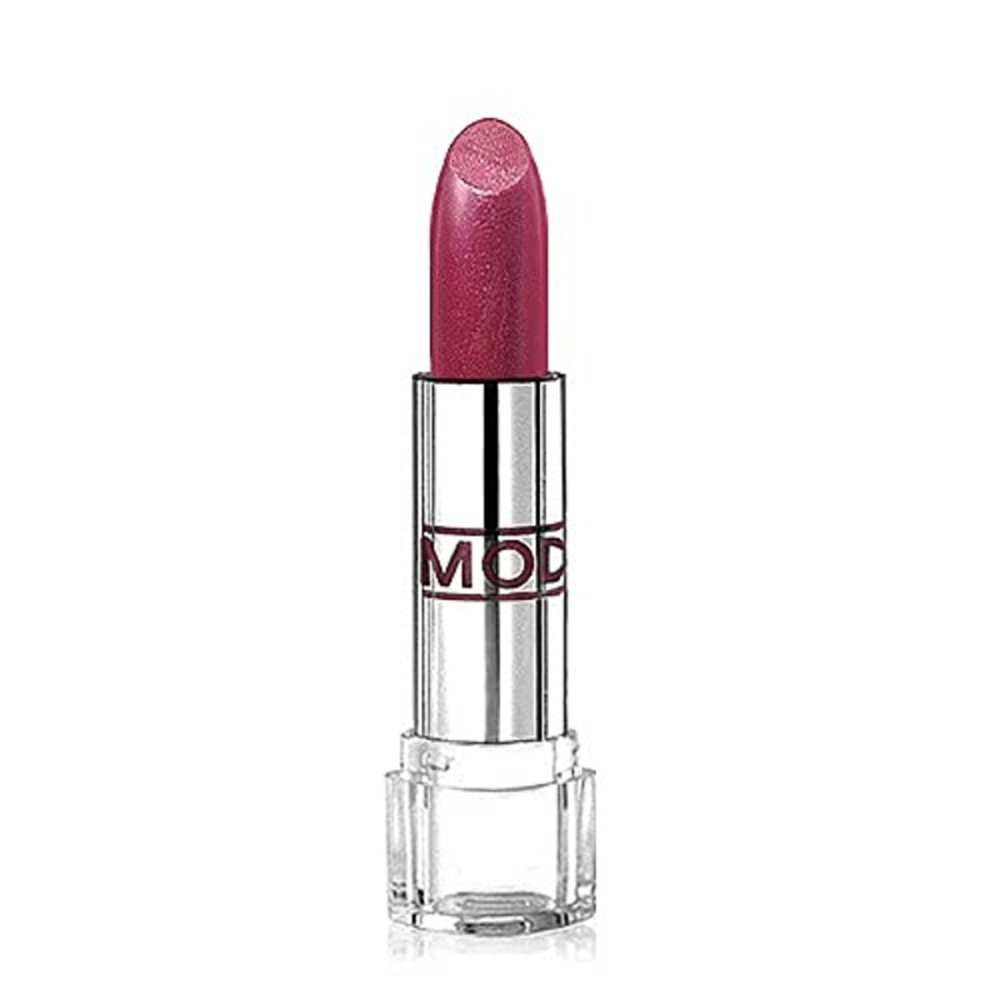 MODE Lustre Lipstick Pearly Plum Wine Berry Frost 55, Hydrating Creamy Pigment Rich Lip Color, Moisturizing Sweet Almond, Cherry, Avocado Natural Fruit Oils, Organic Shea Butter, Made in USA