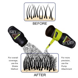 ECLIPSE Hair Fibers Dark Brown for Thinning Hair for Women & Men to Conceal Hair Loss in 15 Seconds - 100% Undetectable Hair Building Fibers, 30g ECLIPSE Hair Fibers Dark Brown for Thinning Hair for Women & Men to Conceal Hair Loss in 15 Seconds - 100% Undetectable Hair Building Fibers, 30g