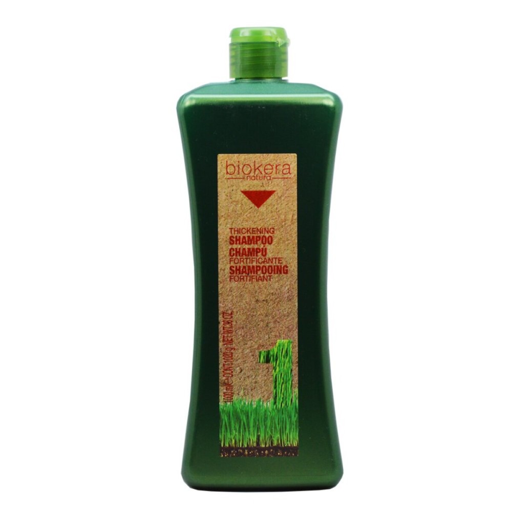 SALERM - Fortifying Shampoo - Biokera Natura Fortifying Shampoo - 1000 ml - with Ginseng and Ginkgo Biloba - Nourishes the Scalp - Helps Strengthen Weakened Hair - Refreshing Effect SALERM - Fortifying Shampoo - Biokera Natura Fortifying Shampoo - 1000 ml - with Ginseng and Ginkgo Biloba - Nourishes the Scalp - Helps Strengthen Weakened Hair - Refreshing Effect