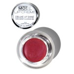 MODE Lip Creme Deluxe Shine Lip Gloss Pot Pearly Raspberry Wine FEMME FATALE Long Lasting Ultra Creamy Color, Hydrating Sweet Almond Oil, Conditioning Organic Shea Butter