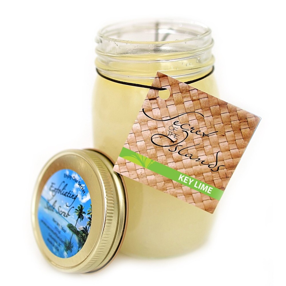 Secrets of the Islands - Key Lime Salt Scrub 16 oz