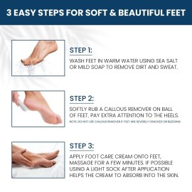 Nordic Care Foot Care Cream Intensive Repair | 10% Urea Treats Severely Dry Feet & Cracked Heels | Noticeable Results In Days