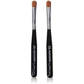 DL Professional French Manicure Clean-Up Brush, 4 Ounce 2-pack