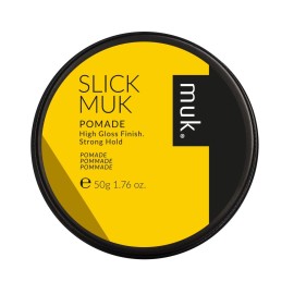 Muk Haircare Slick Muk High Gloss Pomade, Strong Hold Hair Pomade for Men - 1.76oz