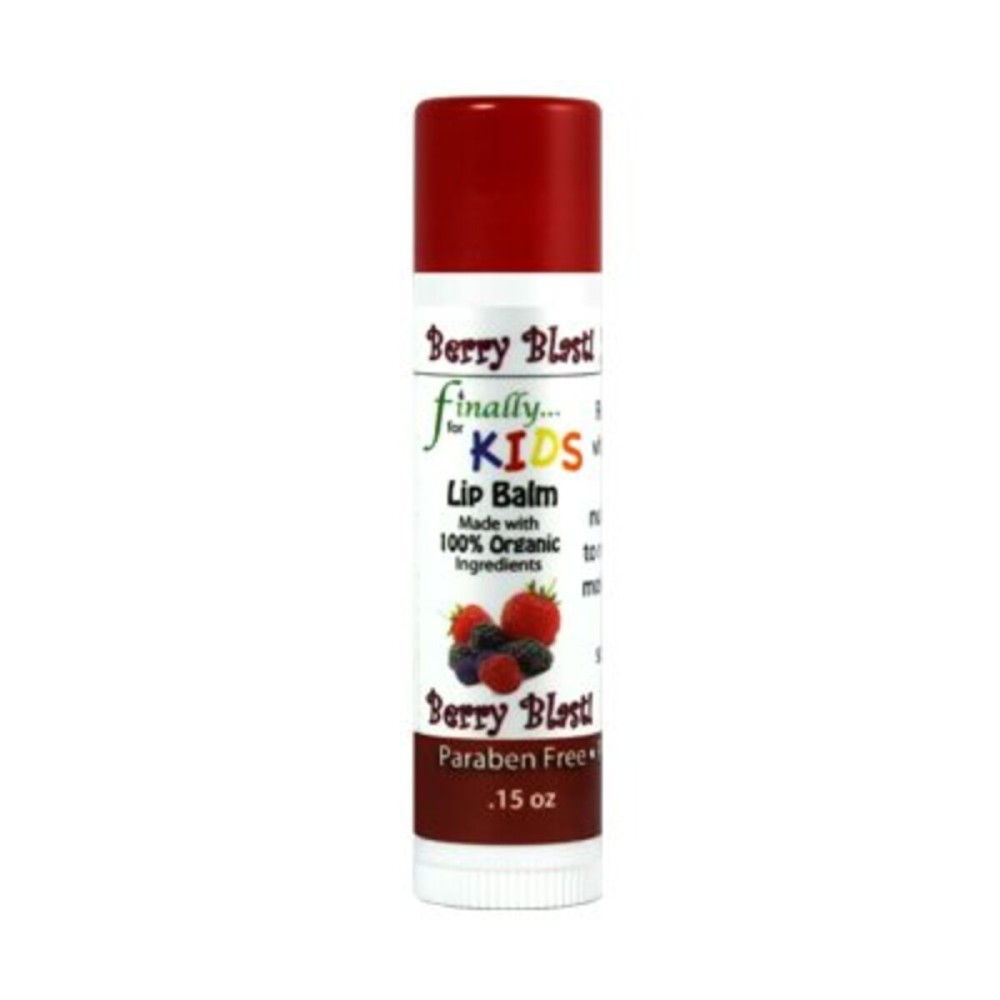 Finally Pure - Berry Blast Lip Balm for Kids - All ORGANIC Ingredients Finally Pure - Berry Blast Lip Balm for Kids - All ORGANIC Ingredients