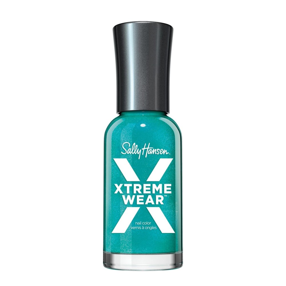 Sally Hansen Xtreme Wear Nail Polish, Streak-Free, Shiny Finish, Long-Lasting Nail Color, Jazzy Jade, 0.4 fl oz Sally Hansen Xtreme Wear Nail Polish, Streak-Free, Shiny Finish, Long-Lasting Nail Color, Jazzy Jade, 0.4 fl oz
