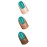 Sally Hansen Xtreme Wear Nail Polish, Streak-Free, Shiny Finish, Long-Lasting Nail Color, Jazzy Jade, 0.4 fl oz