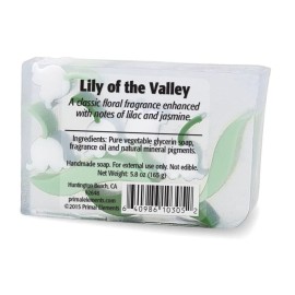 Primal Elements Bar Soap in Shrinkwrap, Lily of the Valley, 6 Ounce Primal Elements Bar Soap in Shrinkwrap, Lily of the Valley, 6 Ounce