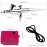 HUBEST Airbrush Makeup System kit with Mini Compressor Beauty Face Paint Kit 0.4mm Needle and Nozzle Nail Body Paint Set Cosmetic 3 Level Pressure Adjustable