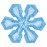 Roylco 1434845 Super Snowflake Stencil, 8 Size