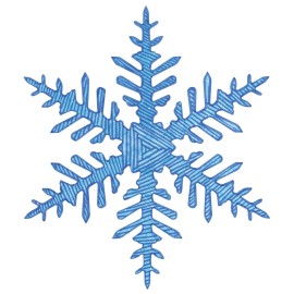 Roylco 1434845 Super Snowflake Stencil, 8 Size