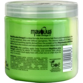 BOE Mayoliva Omega 3 Intensive Conditioning Therapy for Dry and Damaged Hair - 16 Oz, 16 Ounces BOE Mayoliva Omega 3 Intensive Conditioning Therapy for Dry and Damaged Hair - 16 Oz, 16 Ounces