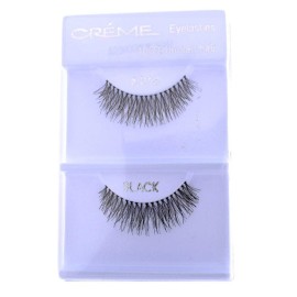 6 Pairs Crme 100% Human Hair Natural False Eyelash Extensions 213