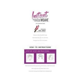 Sensationnel Instant Weave Half Wig - Tuscany Synthetic Wig Cap for Seamless Hair Blending (WINE/BK) Sensationnel Instant Weave Half Wig - Tuscany Synthetic Wig Cap for Seamless Hair Blending (WINE/BK)