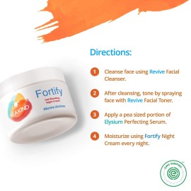 Sea Kind Natural Skin Care Anti-Wrinkle Cream and Face Moisturizer, Anti-Aging Night Cream with Marine Actives