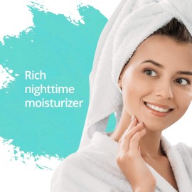 Sea Kind Natural Skin Care Anti-Wrinkle Cream and Face Moisturizer, Anti-Aging Night Cream with Marine Actives