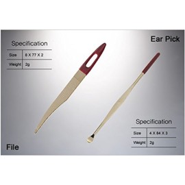 Korean Nail Clippers! Three Seven (777) Travel Manicure Grooming Kit Nail Clipper Set (6 PCs, 5300WG), MADE IN KOREA, SINCE 1975