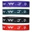 Rhode Island Novelty W.W.J.D. Webbing Bracelets, Twelve Per Order