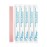 Tammy Taylor 100/180 Grit Nail Files for Natural Nails | Peel and Stick Disposable Zebra Nail File for Shaping Fingernails Toenails, Gel and Lacquer w/Professional Emery Boards for Nails | 10 Pack