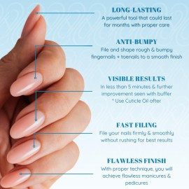 Tammy Taylor 100/180 Grit Nail Files for Natural Nails | Peel and Stick Disposable Zebra Nail File for Shaping Fingernails Toenails, Gel and Lacquer w/Professional Emery Boards for Nails | 10 Pack Tammy Taylor 100/180 Grit Nail Files for Natural Nails | Peel and Stick Disposable Zebra Nail File for Shaping Fingernails Toenails, Gel and Lacquer w/Professional Emery Boards for Nails | 10 Pack