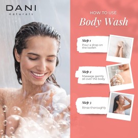 DANI Naturals Moisturizing Body Wash - Tropical Coconut Hibiscus Scent with Organic Aloe Vera & Natural Glycerin - Paraben & Sulfate-Free Shower Gel - 12 oz - Vegan & Cruelty-Free DANI Naturals Moisturizing Body Wash - Tropical Coconut Hibiscus Scent with Organic Aloe Vera & Natural Glycerin - Paraben & Sulfate-Free Shower Gel - 12 oz - Vegan & Cruelty-Free