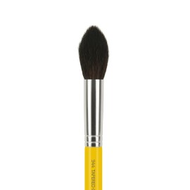Bdellium Tools Professional Makeup Brush - Studio Series 944 Tapered Contour - With Mix of Soft Synthetic & Natural Fibers, For Adding Dimension (Yellow, 1pc)