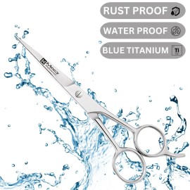 Macs Hair Scissors 6.5 Inch, Japanese Stainless Steel Hair Cutting Scissors, Razor Edge Barber Scissors, Professional Shears for Precision Haircuts, Ergonomic Handle Design Macs Hair Scissors 6.5 Inch, Japanese Stainless Steel Hair Cutting Scissors, Razor Edge Barber Scissors, Professional Shears for Precision Haircuts, Ergonomic Handle Design
