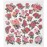 Tattoo King SK129MC-4911 Multicolored Sticker, Classic Roses