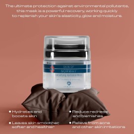 Geir Ness Skin of Norway Detoxifying Hydration Mask - Cloudberry & Watercress - Restore Elasticity and Beauty